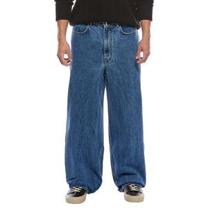 Givenchy Mens  Wide-Leg Jean, Blue